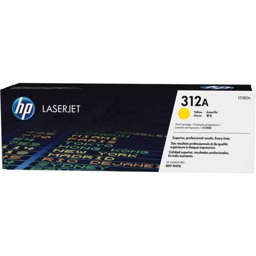 Toner HP 312A LaserJet (CF382A) - Yellow