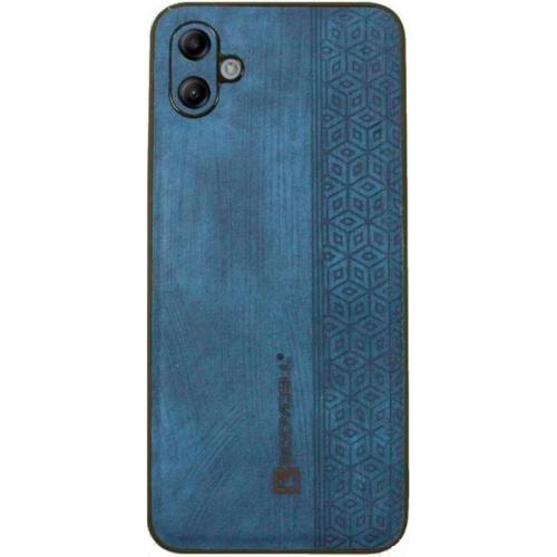 Θήκη Samsung Galaxy A04e - Bodycell Pattern Leather - Blue