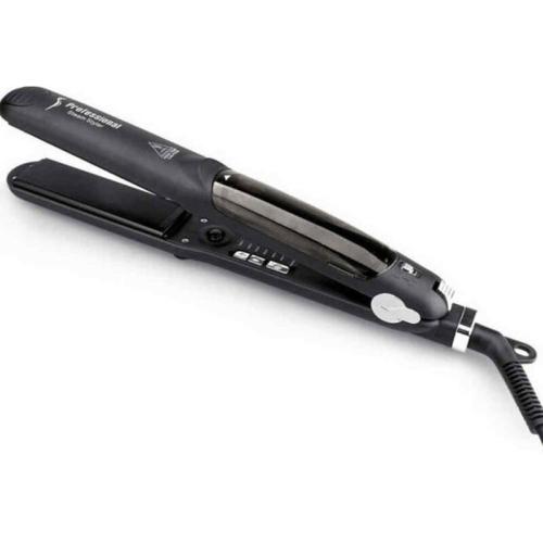 Ισιωτικό μαλλιών Reopro Salon Professional Steam Hair Straightener Μαύρο