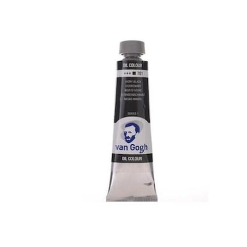 Talens Van Gogh Χρώματα Λαδιού 60ml (701-ivory Black)