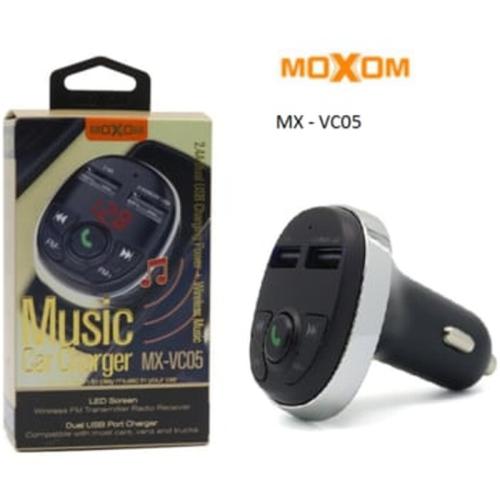 Φορτιστής Αυτοκινήτου 2 Usb Mx-vc05 Moxom