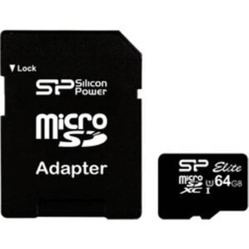 Silicon Power Κάρτα Μνήμης Microsdxc Ush-1, 64gb, Class 10