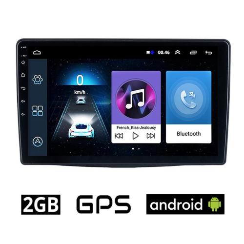 Ηχοσύστημα ΟΕΜ με Οθόνη Αφής 10 Android, GPS, Wi-Fi, Bluetooth - 2GB/16GB για FIAT 500L (μετά το 2012) - Μαύρο