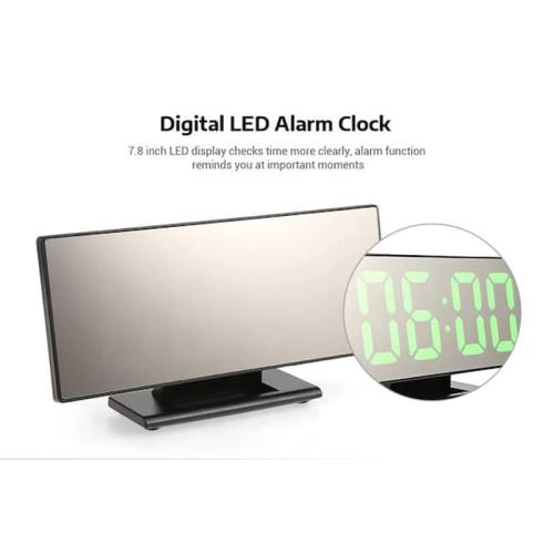 Ψηφιακό Ξυπνητήρι Ρολόι Led Καθρέπτης Πολλαπλών Λειτουργιών Ds-3618l