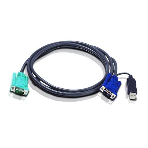 Aten 2l5203u Kvm Cable 3 M Black