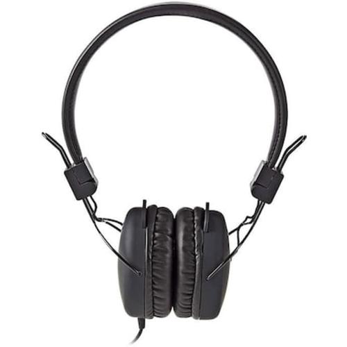 Nedis Hpwd1100bk Wired Headphones, On-ear, Foldable, 1.2 M Round Cable, Black 233-0088