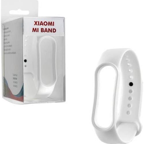 Volte-tel Λουράκι Σιλικόνης Xiaomi Mi Band 5/ Mi Band 6 White - (5205308289774)