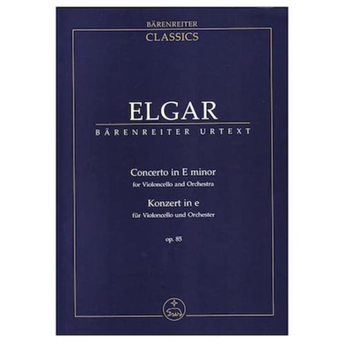 Elgar - Concerto In E Minor Op.85 Cello [pocket Score]