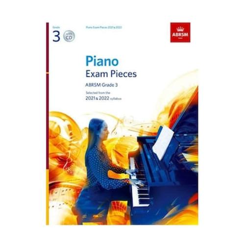 Abrsm Piano Exam Pieces 2021 - 2022, Grade 3 With Cd Βιβλίο Για Πιάνο