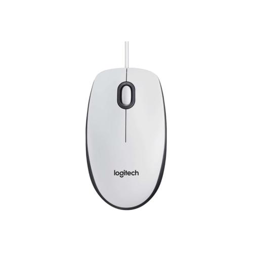 Ενσύρματο Ποντίκι Logitech B100 - Λευκό