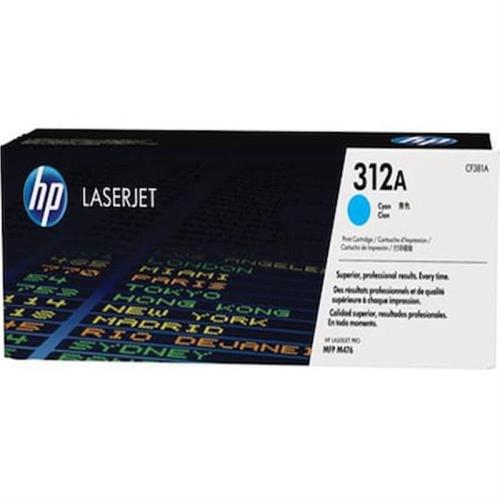 Hp 312a Lj Pro Mfp M476 Toner Cyan (2.7k) (hpcf381a)