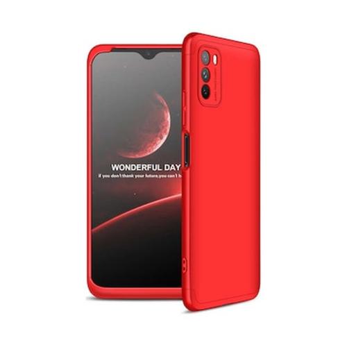 Θήκη Xiaomi Poco M3 - Gkk 360 Full Body Protection - Red