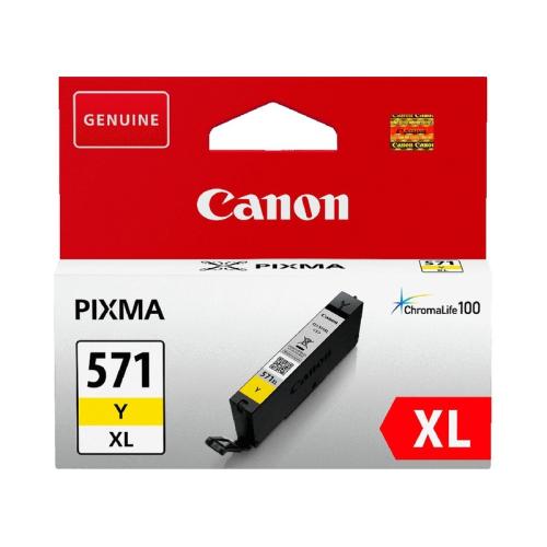 Μελάνι Canon CLI-571XL Κίτρινο - 0334C001