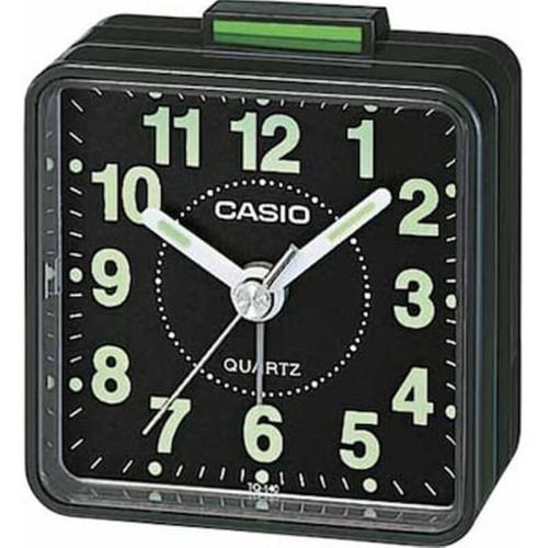 Casio Tq-140-1ef Επιτραπέζιο Ξυπνητήρι Μαύρο