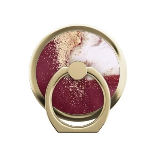 Magnetic Ring Mount iDeal - Golden Burgundy Marble