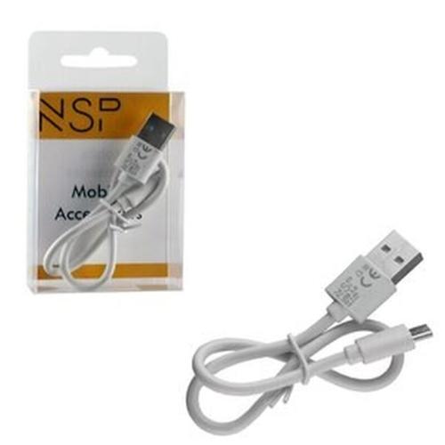 Nsp Micro Usb Devices Long - Usb Φορτιστης 2.5a 0.30m White