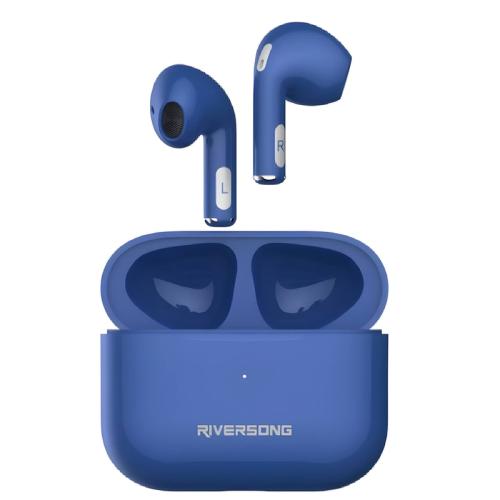 Ακουστικά Bluetooth Riversong Air Mini Pro EA208BL - Μπλε