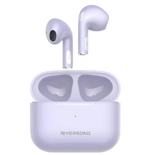Ακουστικά Bluetooth Riversong Air Mini Pro EA208P - Μωβ