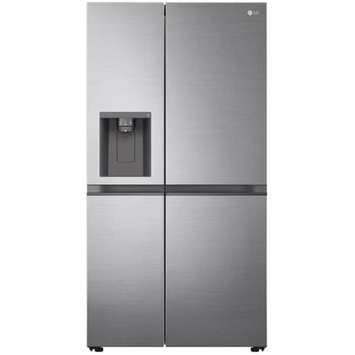 Ψυγείο Ντουλάπα LG GSLV51PZXE Total No Frost 635 Lt - Ασημί