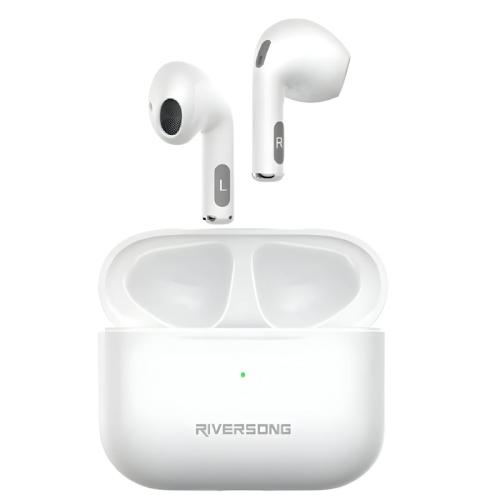 Ακουστικά Bluetooth Riversong Air Mini Pro EA208W - Λευκό