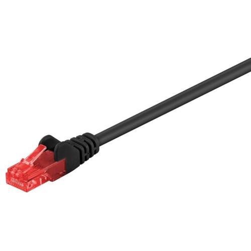 Gοobay Καλώδιο Utp Cat 6 68682, Cca, 24awg, Pvc, 3m, Μαύρο