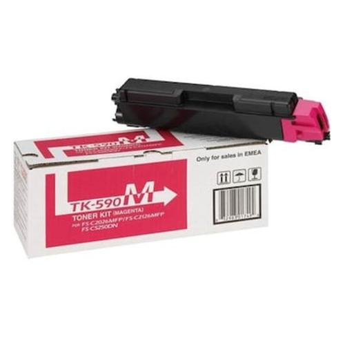 Kyocera Fs C2026mfp Ecosys Magenta Toner (kyotk590m)