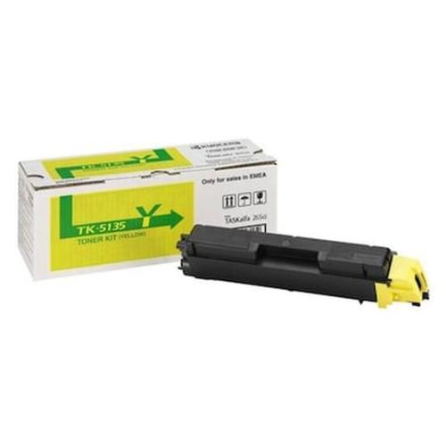 Kyocera Taskalfa 265ci/266ci Tnr Yellow (5k) (tk-5135y) (kyotk5135y)