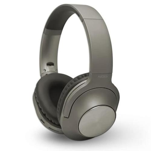 Bluetooth Over-ear Ακουστικά Με Μικρόφωνο Σε Γκρι Χρώμα Nod Playlist Grey