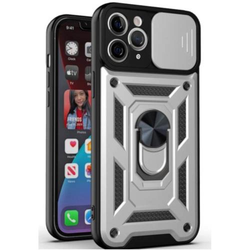 Θήκη Apple iPhone 11 Pro - Bodycell Armor Slide - Silver