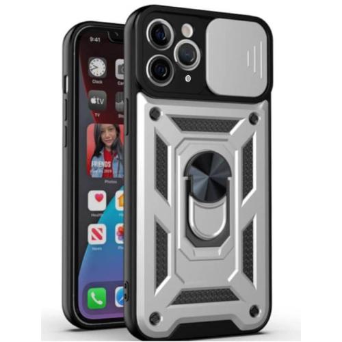 Θήκη Apple iPhone 11 Pro Max - Bodycell Armor Slide - Silver