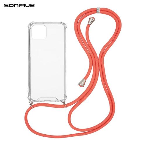 Θήκη Apple iPhone 11 Pro - Sonique Armor Clear - Κοραλλί