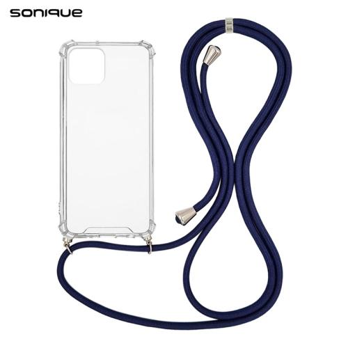 Θήκη Apple iPhone 11 Pro - Sonique Armor Clear - Μπλε Σκούρο