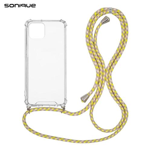 Θήκη Apple iPhone 11 Pro - Sonique Armor Clear - Rainbow Κίτρινο