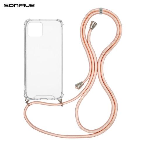 Θήκη Apple iPhone 11 Pro - Sonique Armor Clear - Ροζ Σατινέ