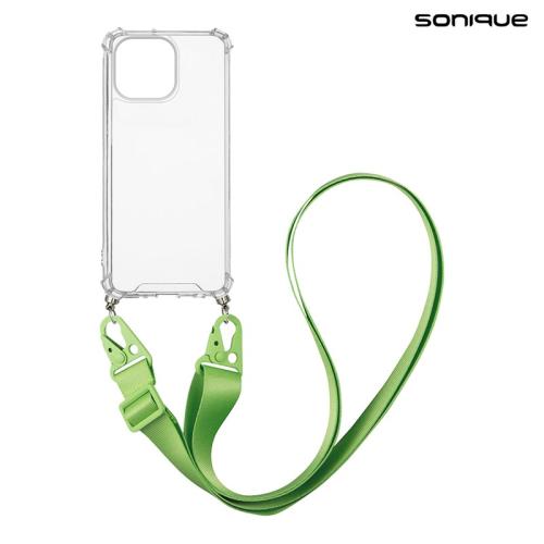 Θήκη Apple iPhone 14 Pro Max - Sonique Armor Clear - Πράσινο Ανοιχτό