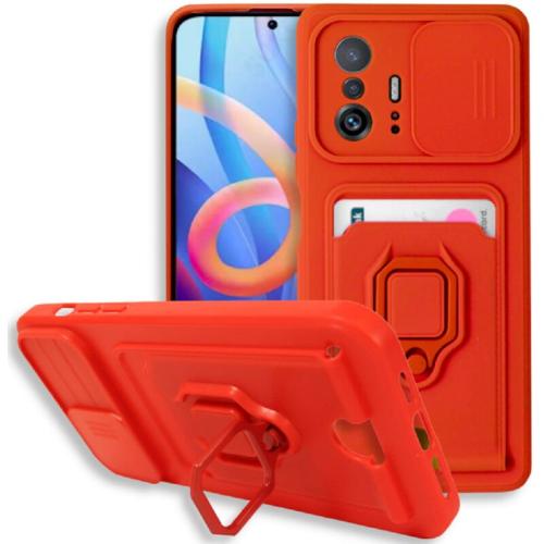 Θήκη Xiaomi 11T / 11T Pro - Bodycell Multifunction - Κόκκινο