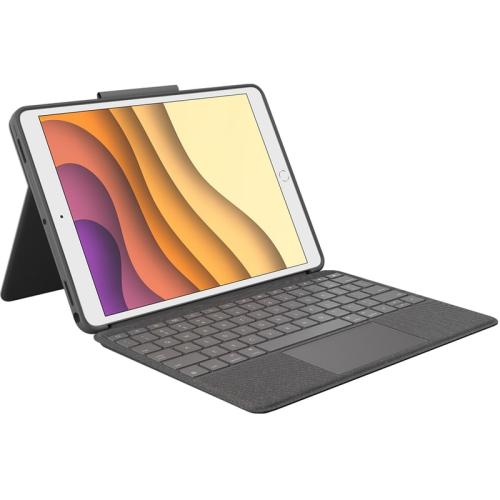 Θήκη-πληκτρολόγιο Logitech Combo Touch for iPad Air (4th 5th generation) - Γκρι