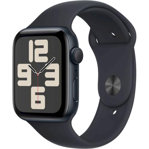 Apple Watch SE Midnight Aluminium GPS 44mm - Midnight Sports Band Small/Medium