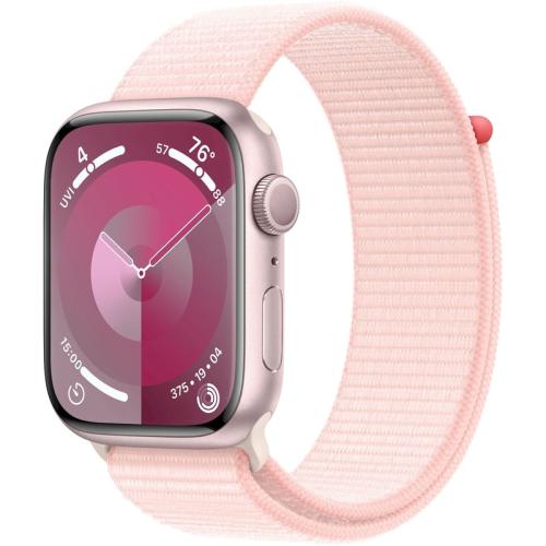 Apple Watch Series 9 Aluminium Pink GPS 45mm - Pink Band Loop