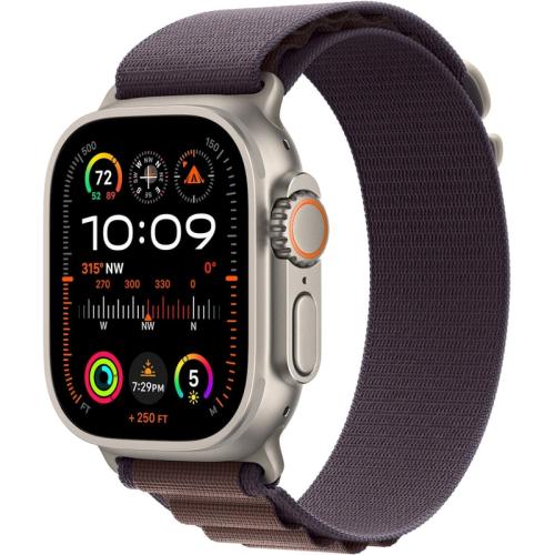 Apple Watch Ultra 2 Titanium 49mm GPS + Cellular - Indigo Alpine Loop - Small