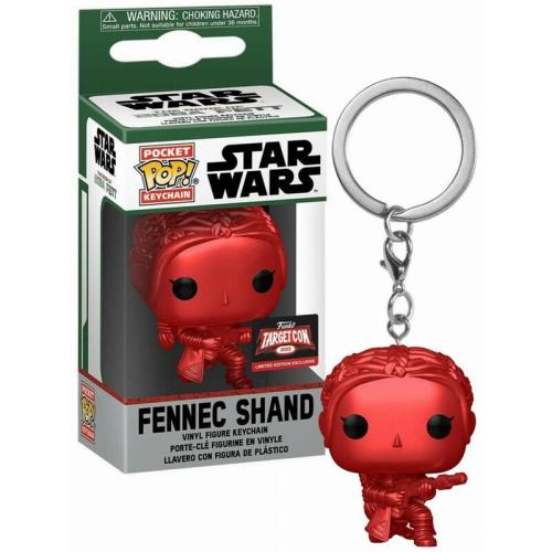 Funko Pocket Pop! Keychain - Star Wars - Fennec Shand (Red Chrome)