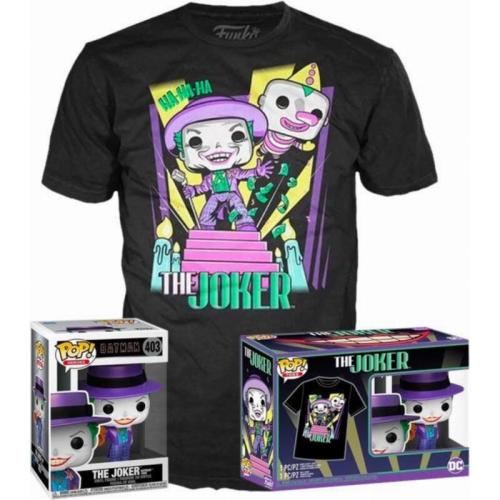 Funko Pop! Tees - Batman - The Animated Series - Joker with Speaker με T-shirt (XLarge)