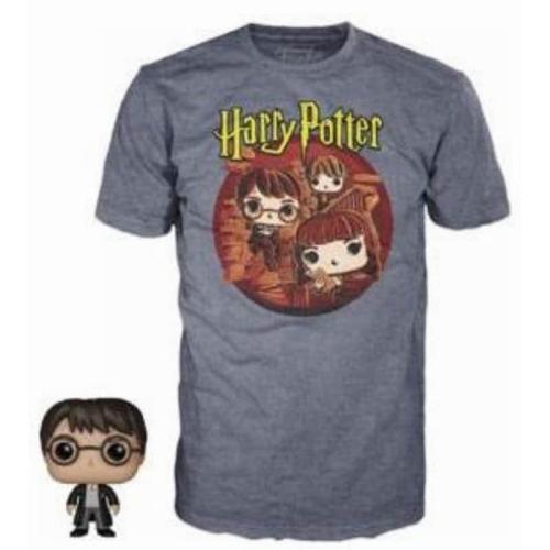 Funko Pop! Tees - Pocket Harry Potter - Harry Potter (trio) με T-shirt (Small-kids)