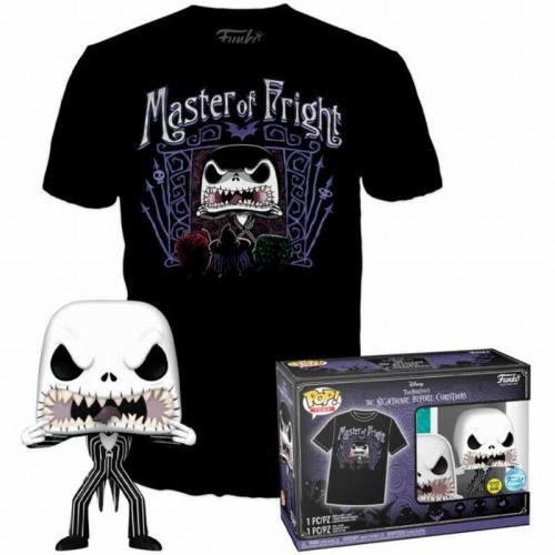 Funko Pop! Tees - The Nightmare Before Christmas - Jack Skellington (Glows in the Dark) με T-shirt (Small)