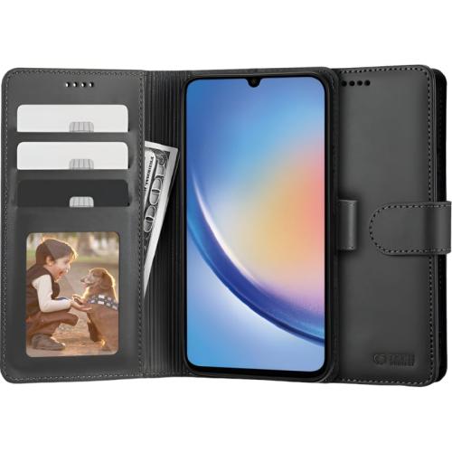 Θήκη Samsung Galaxy A34 - Tech-Protect Wallet - Μαύρο