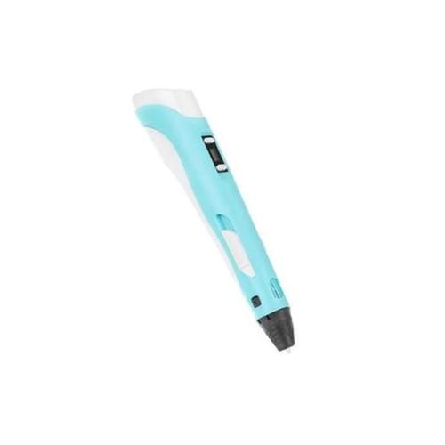 3d Στυλό Για Τρισδιάστατη Σχεδίαση Με Βάση Και 31 Νήματα Χρώματος Μπλε Spm 9620