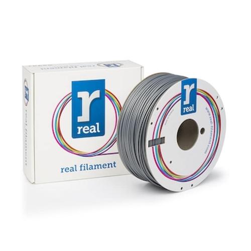 Real Abs 3d Printer Filament - Silver - Spool Of 1kg - 2.85mm (refabssilver1000mm3)