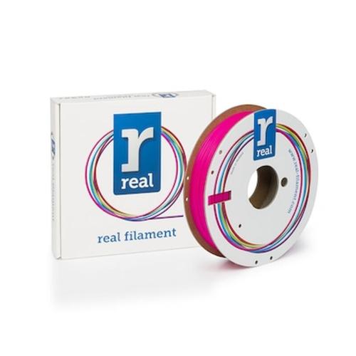 Real Pla 3d Printer Filament - Fluorescent Pink - Spool Of 0.5kg - 1.75mm (refplafpink500mm175)