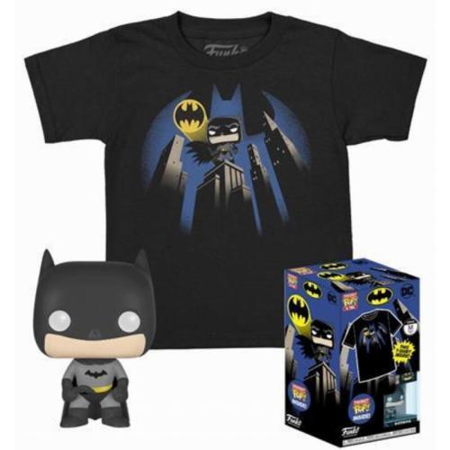 Funko Pop! Tees - Pocket Batman - The Animated Series - Batman με T-shirt (Small-kids)
