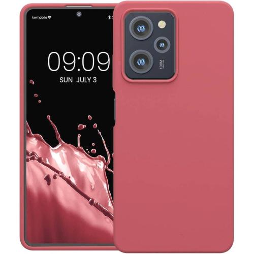Θήκη Σιλικόνης Xiaomi Poco X5 Pro - Kwmobile Soft Flexible Rubber Cover - Ροζ